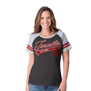 NWT Toronto Raptors G-III Women's Double Play T-Shirt